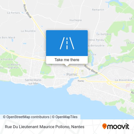 Rue Du Lieutenant Maurice Pollono map