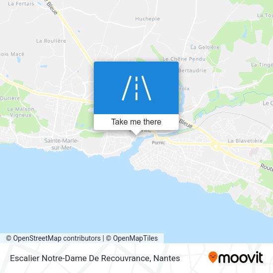 Escalier Notre-Dame De Recouvrance map