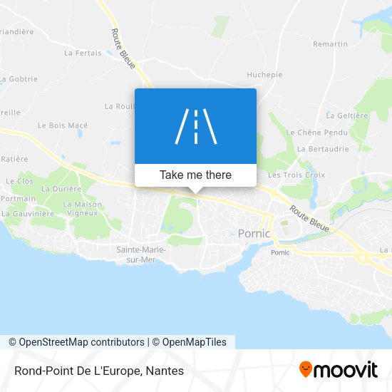 Rond-Point De L'Europe map