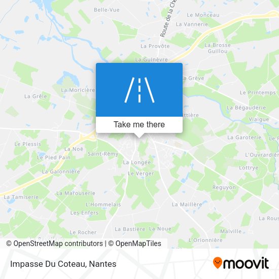 Impasse Du Coteau map