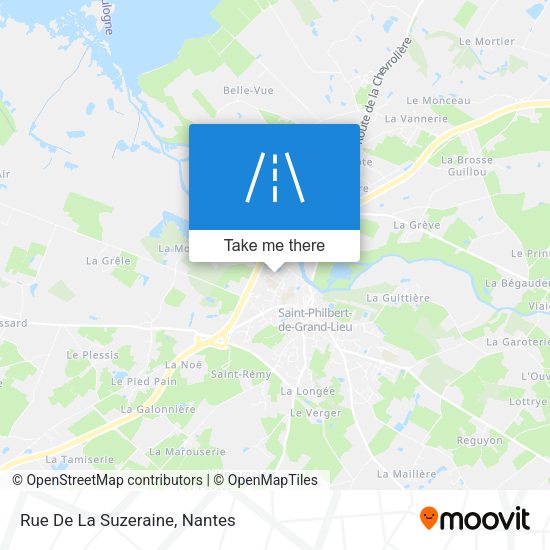 Rue De La Suzeraine map