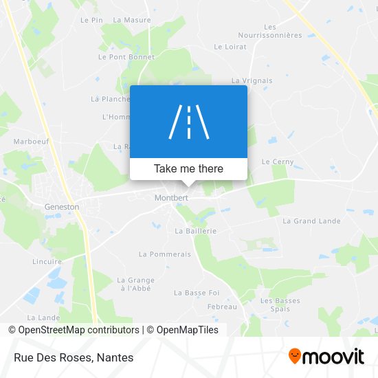 Rue Des Roses map