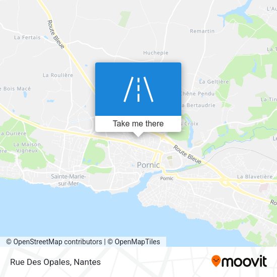 Rue Des Opales map