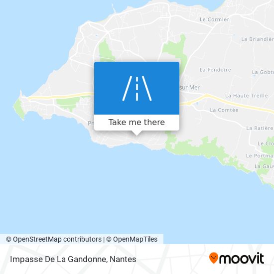 Mapa Impasse De La Gandonne