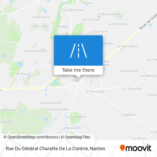 Mapa Rue Du Général Charette De La Contrie