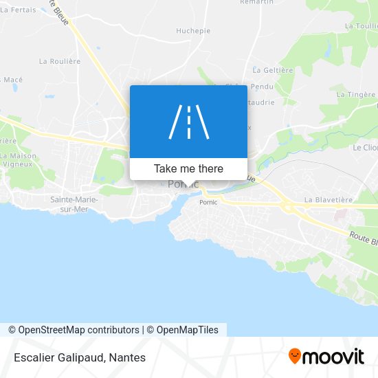Escalier Galipaud map