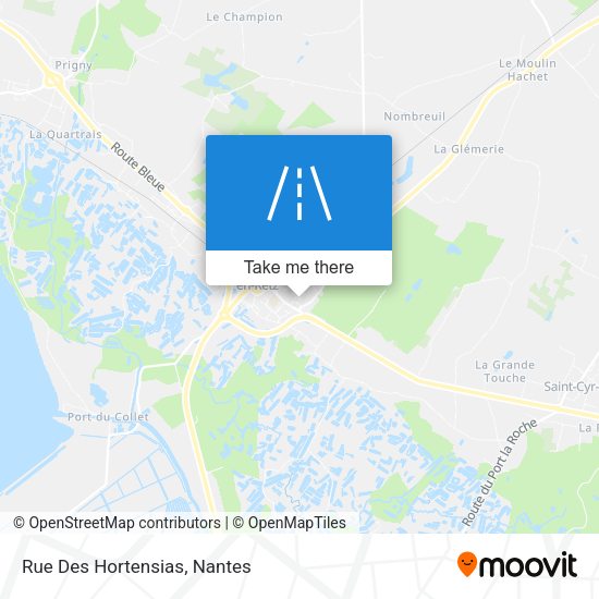 Rue Des Hortensias map