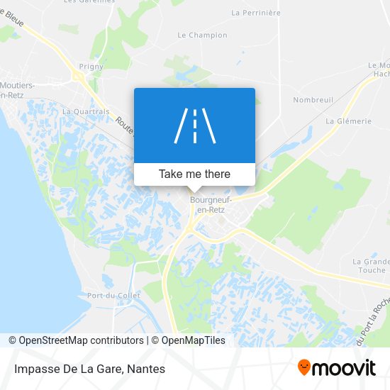 Impasse De La Gare map