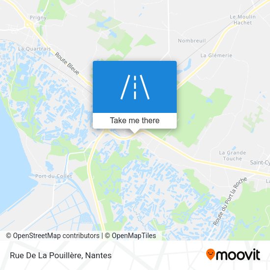 Rue De La Pouillère map