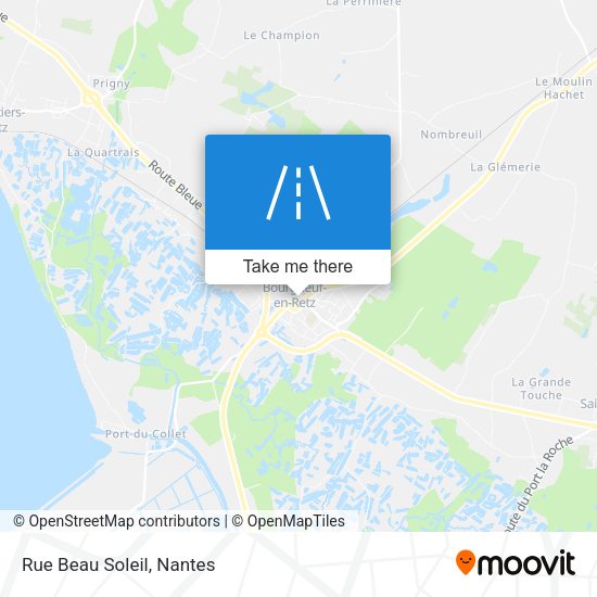 Rue Beau Soleil map