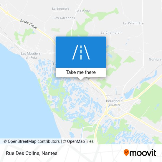 Rue Des Colins map