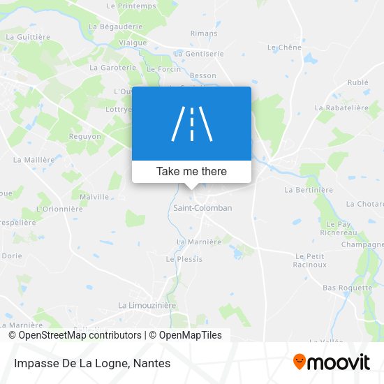 Impasse De La Logne map