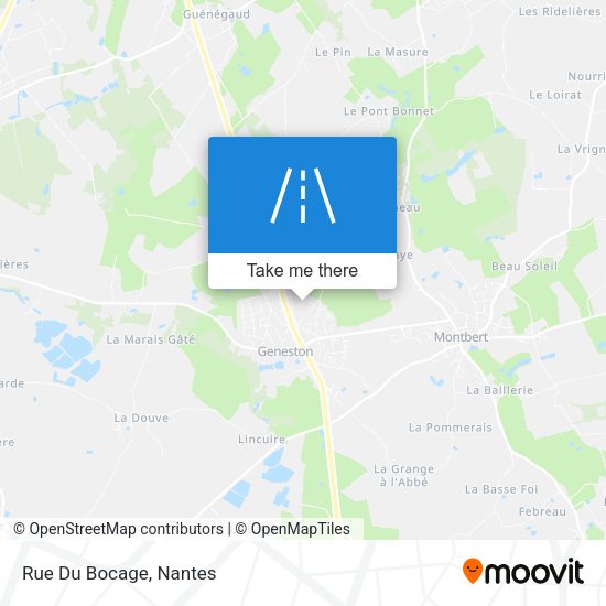 Rue Du Bocage map