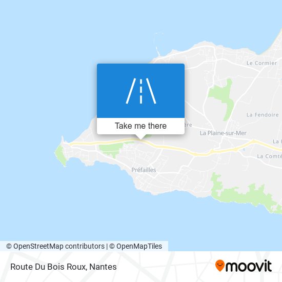 Route Du Bois Roux map