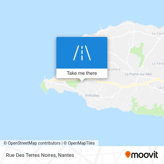 Rue Des Terres Noires map