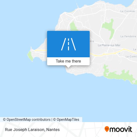 Rue Joseph Laraison map