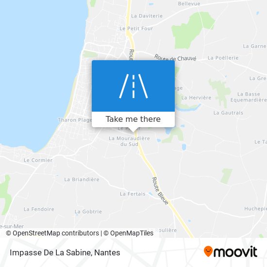 Mapa Impasse De La Sabine