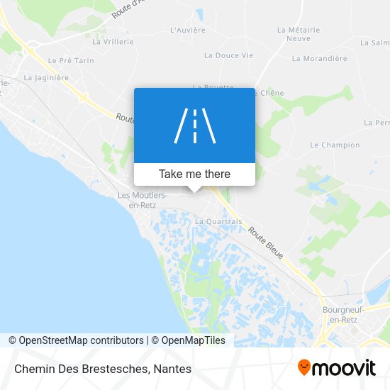Chemin Des Brestesches map