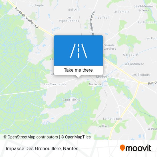 Impasse Des Grenouillère map