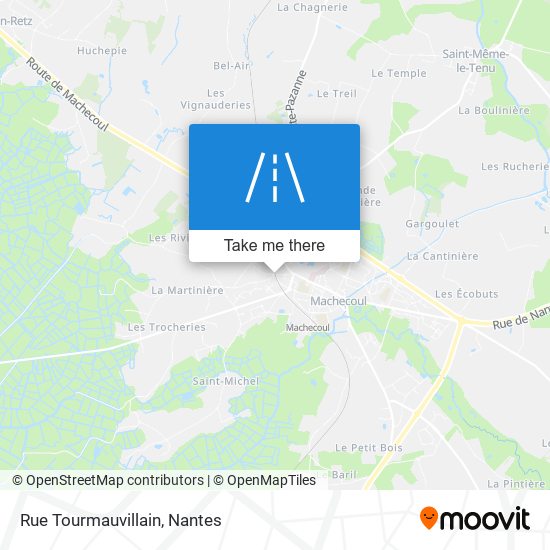 Rue Tourmauvillain map