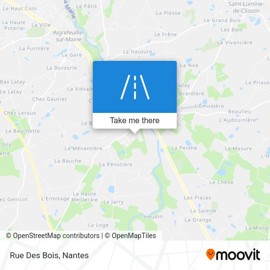 Rue Des Bois map