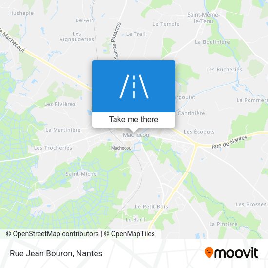 Rue Jean Bouron map