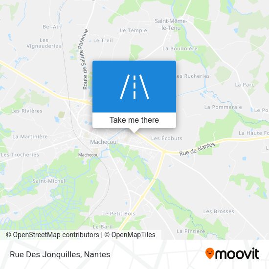 Rue Des Jonquilles map