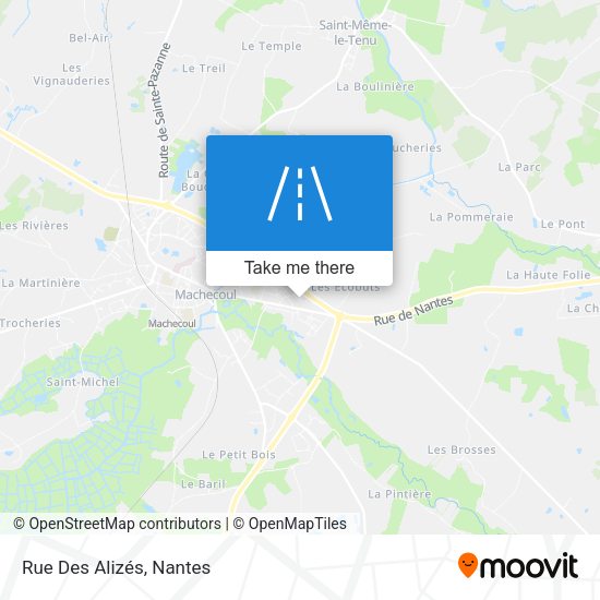 Rue Des Alizés map