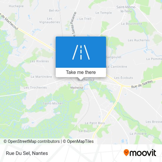 Rue Du Sel map