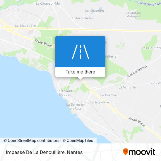 Impasse De La Denouillère map