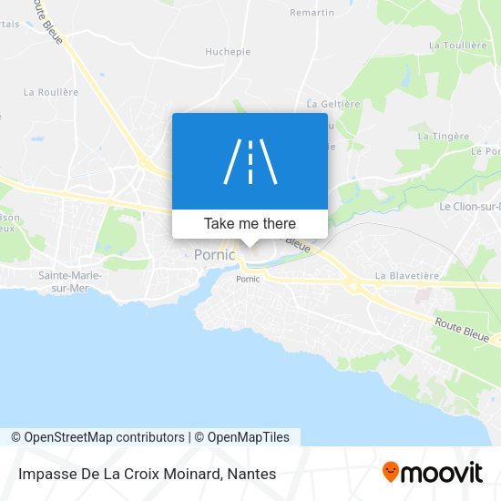 Impasse De La Croix Moinard map