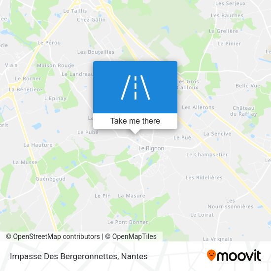 Impasse Des Bergeronnettes map