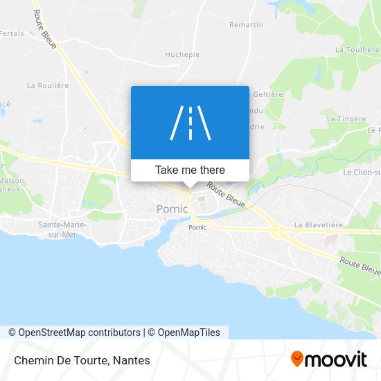 Chemin De Tourte map