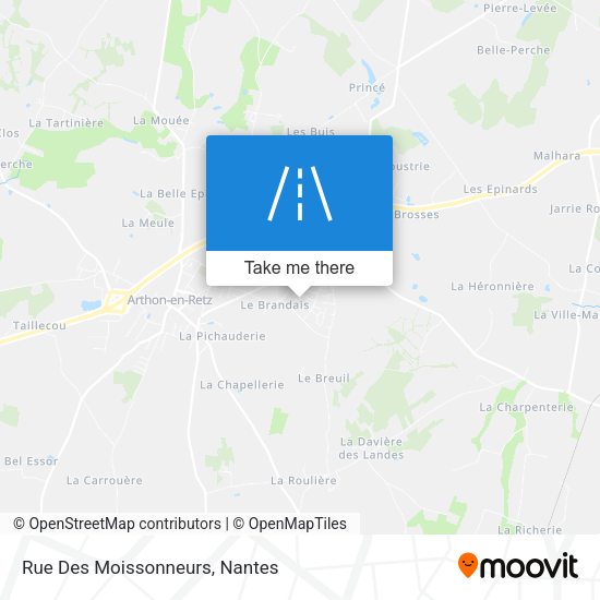 Rue Des Moissonneurs map