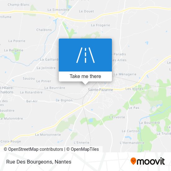 Rue Des Bourgeons map