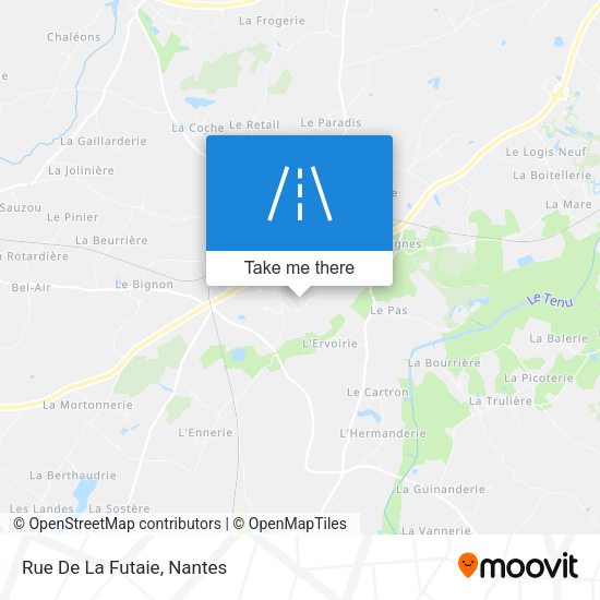 Rue De La Futaie map