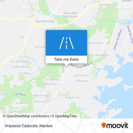 Impasse Caducée map