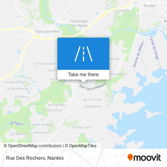 Rue Des Rochers map