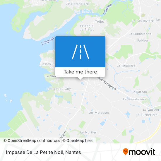 Mapa Impasse De La Petite Noë