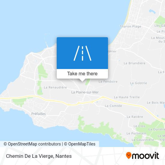 Chemin De La Vierge map