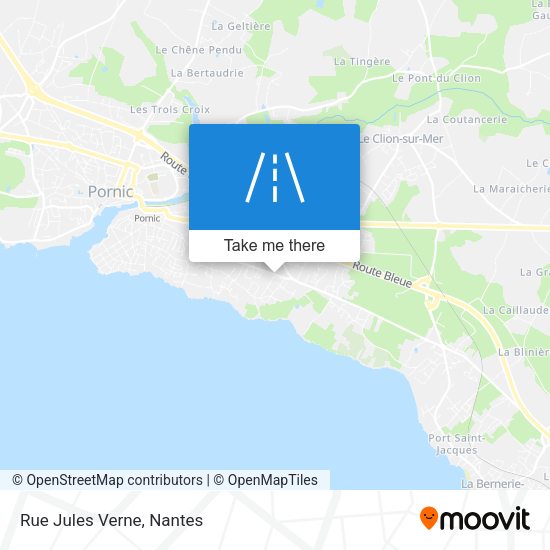 Rue Jules Verne map