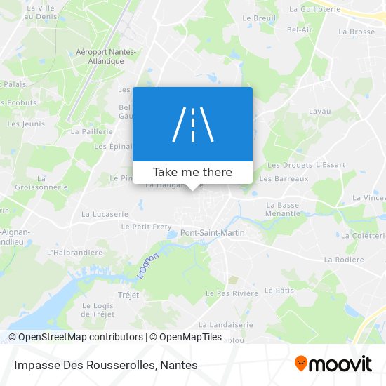 Impasse Des Rousserolles map