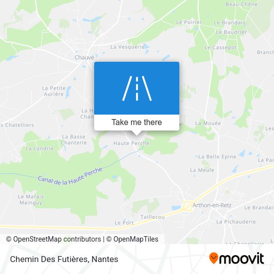 Chemin Des Futières map