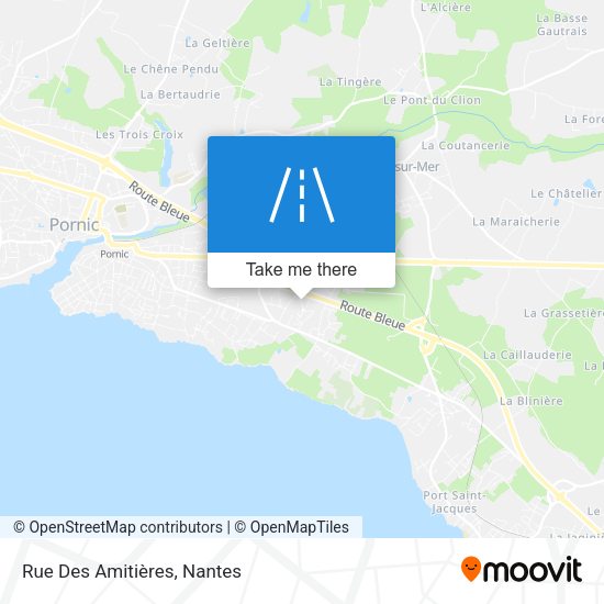 Rue Des Amitières map