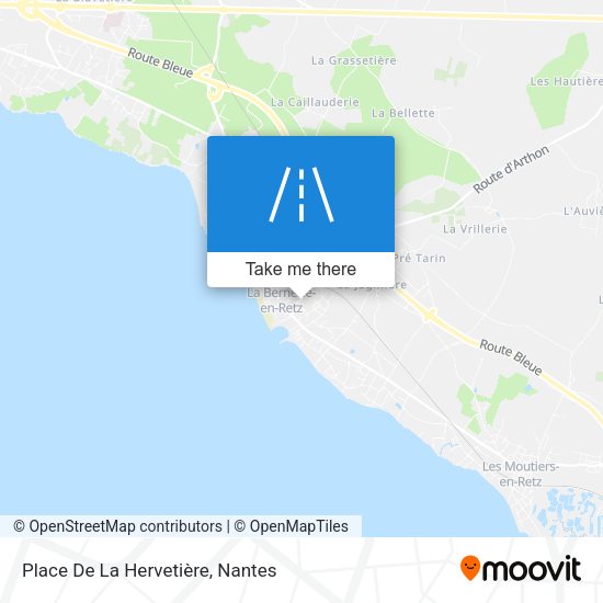 Place De La Hervetière map