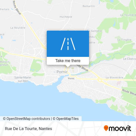 Rue De La Tourte map