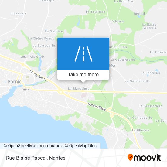Rue Blaise Pascal map