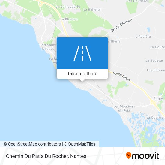 Chemin Du Patis Du Rocher map