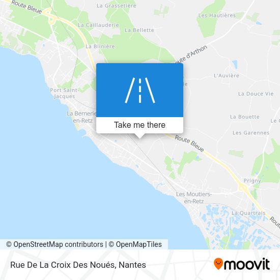 Rue De La Croix Des Noués map