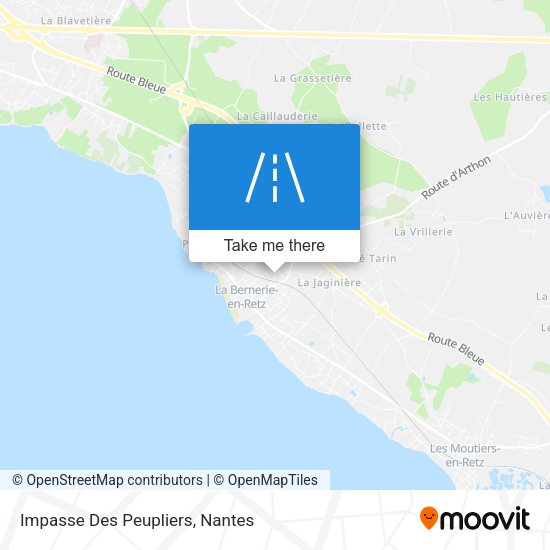 Impasse Des Peupliers map